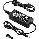 ALITOVE 24V 3A 72W AC to DC Adapter Power Supply Converter AC 100V ~ 240V to DC 24V 3amp Transformer with 5.5x2.1mm DC Output Jack for 5050 3528 LED Strip Module Light, CCTV Camera System