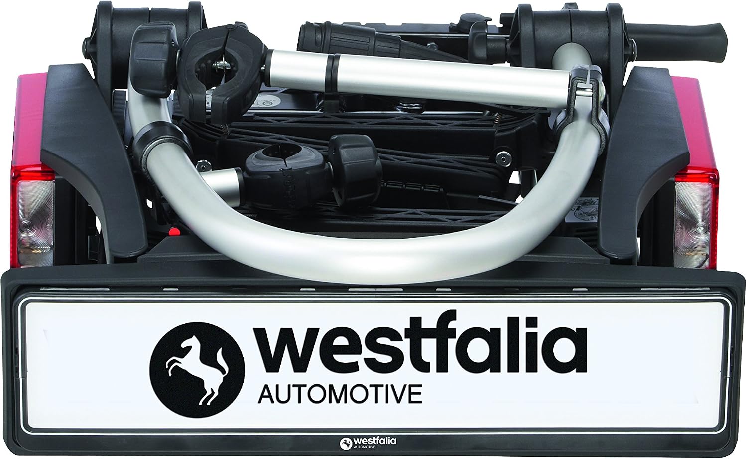 Westfalia BC 60 Bike Rack for Towbars, black, silver - Image 3