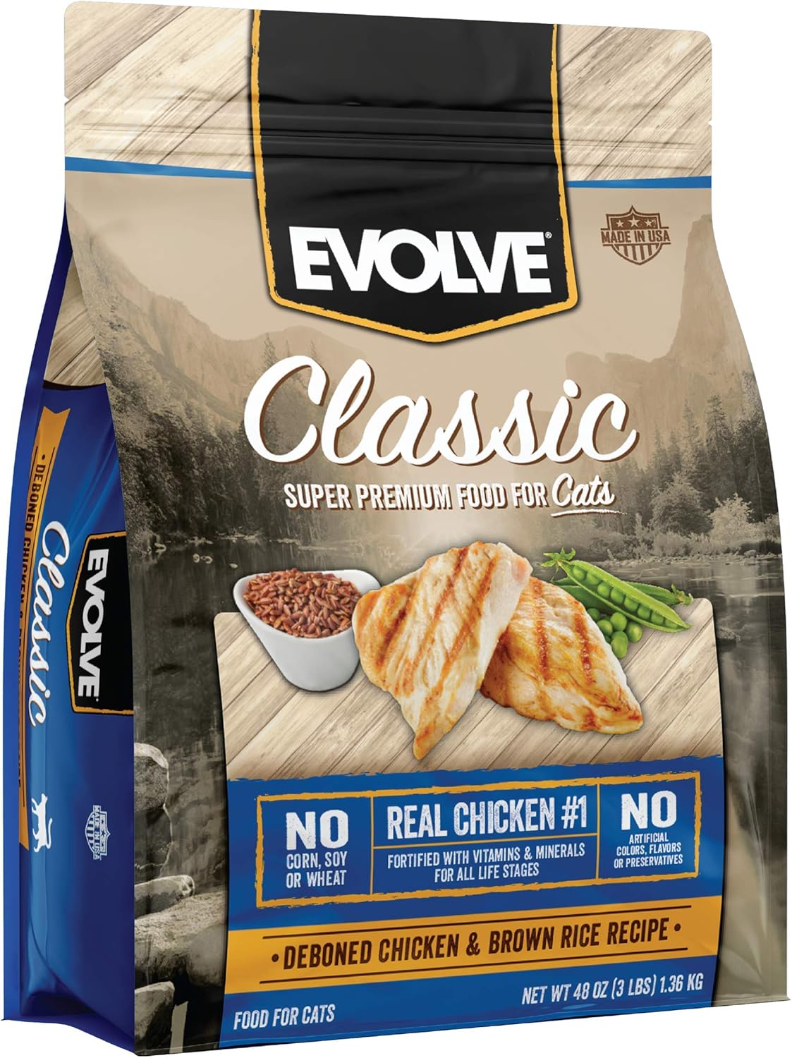 evolve cat food