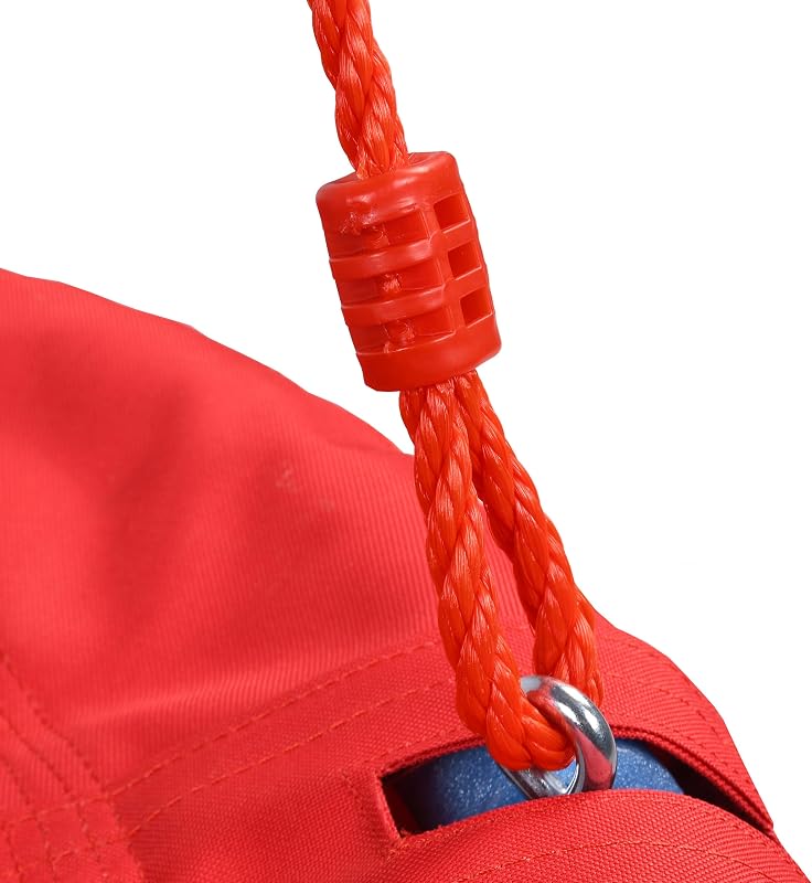 Relaxdays Nest Swing, Redondo, Punhos Almofadados, para crianças, Ajustáveis, Exterior, Ø: 100 cm, até 100 kg, Vermelho