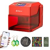 AlgoLaser Pixi 5W Laser Engraver with 3.5" Smart Touchscreen for Beginner | AlgoOS APP Control, No PC Required, Compact Desktop Design, Ideal for DIY, Makers and Small Business, Wood, Leather, Acrylic
