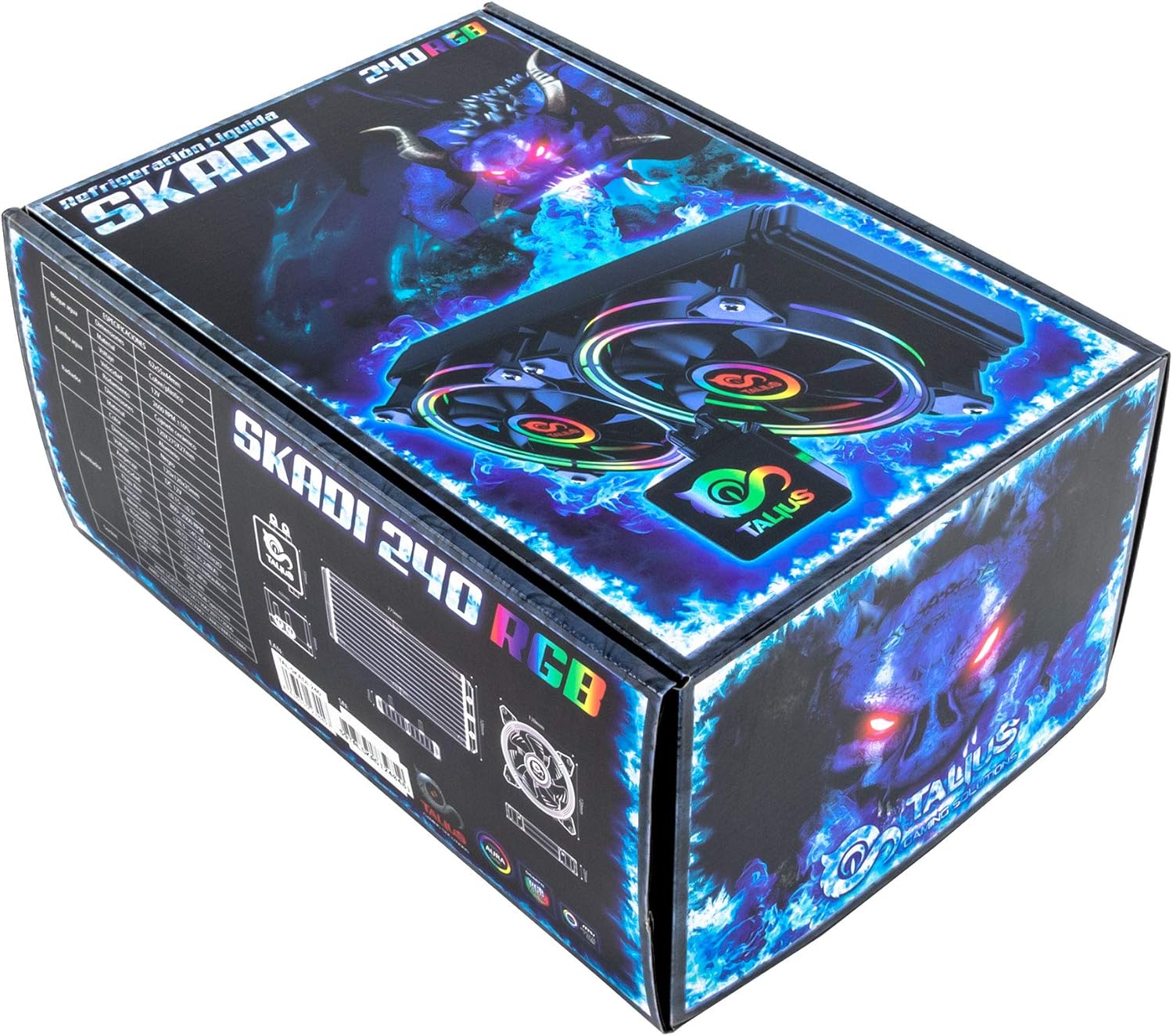 Talius Kit refrigeracion liquida Skadi-240 RGB (Intel-AMD): Amazon.es: Informática