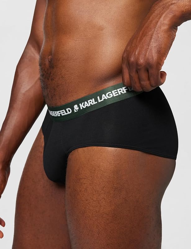 Herren Logo Brief Colorband (3 Pack) Wald/Dill/Mittelalter M