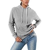 GIVON Women's Essential Pullover Hoodie Lightweight Long Sleeve Comfort Sweatshirt for Everyday Wear