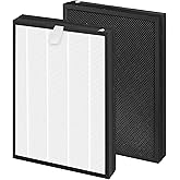 Breshair C3500 Replacement Filters Compatible with LUFTRUM C3500 Air Purifier, 3-Stage Filtration with Activated Carbon, 2 Counts