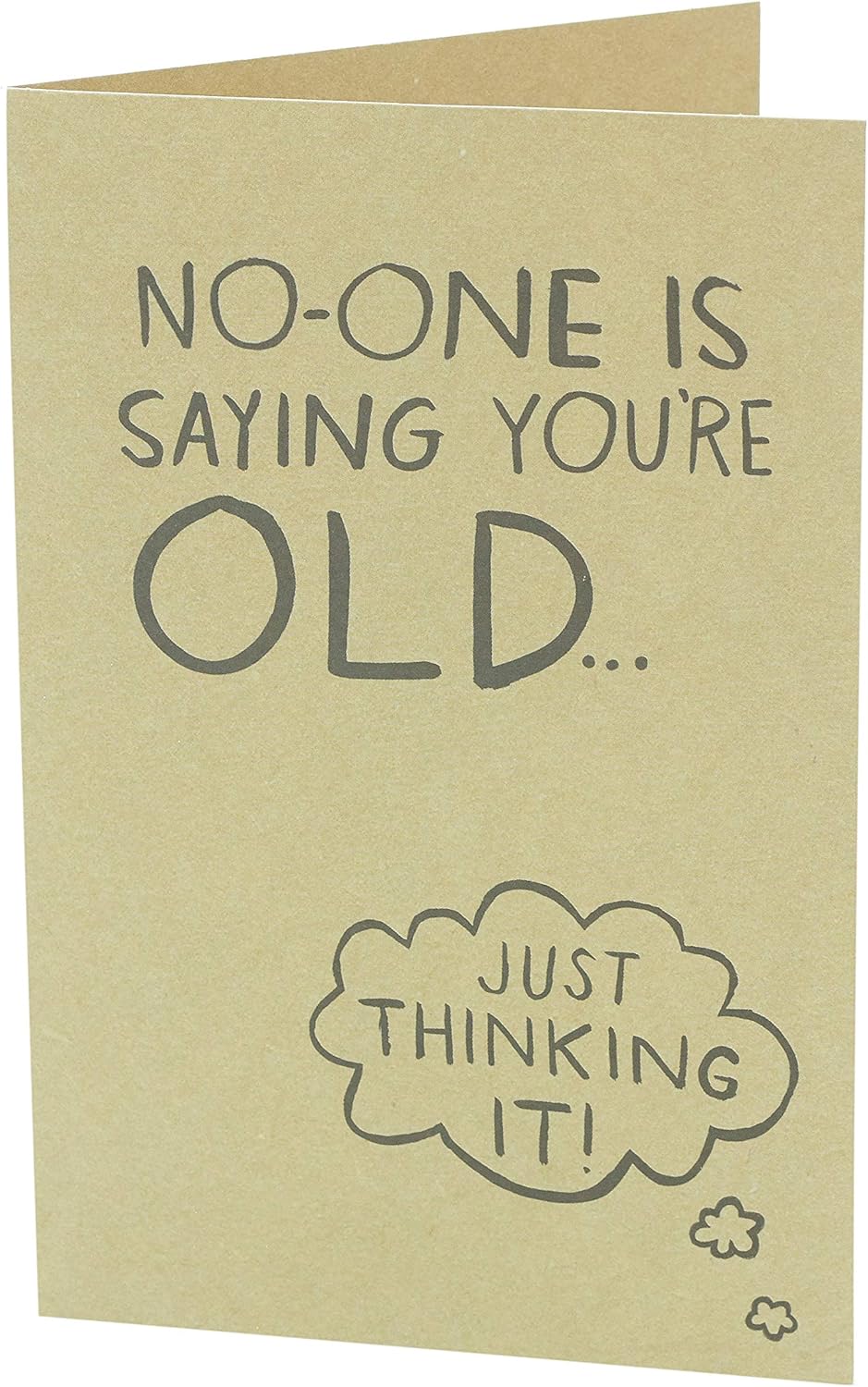 UK Greetings Birthday Humour Card - Funny Birthday Card - Comedy Birthday Card - Typography Card 348284-0-1 - Image 4