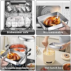 GIUOIDUO Stainless Steel Lunch Box 6-Pack,Stackable