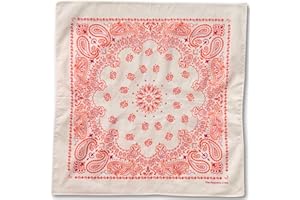 The Peacock Crew Bandanas in Premium Soft Cotton for Men Women Kid Bandana Paisley Scarf Neckerchief Bulk or Single Gift Pack