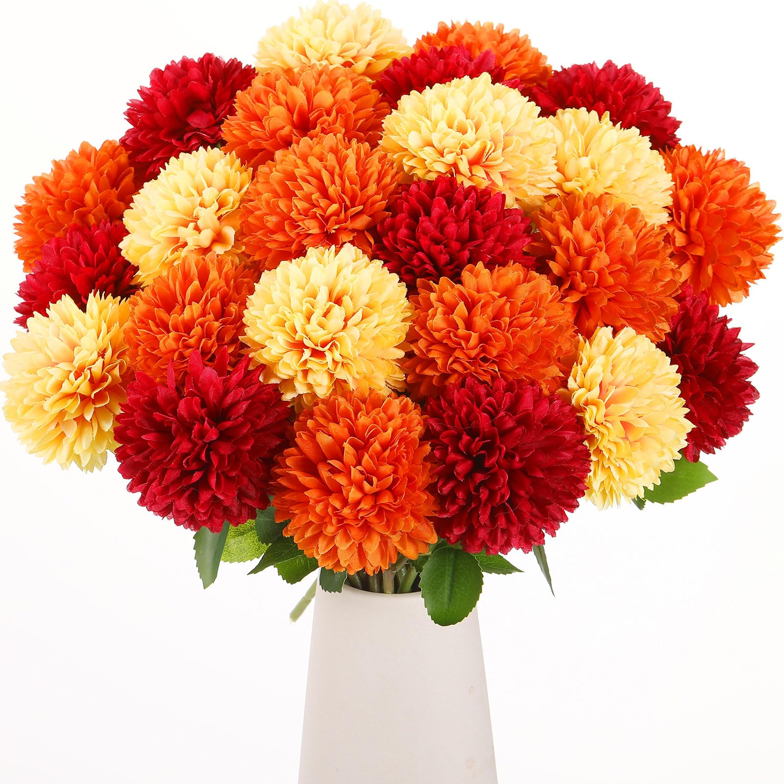 Photo 1 of ***MISSING PARTS***
Suncalla 36 Pcs Orange Yellow Red Artificial Marigolds Faux Ball Chrysanthemum Flowers Bouquet Silk Fake Mums Floral Table Centerpiece for Mexican Fall Mexican Day of The Dead Home Decor