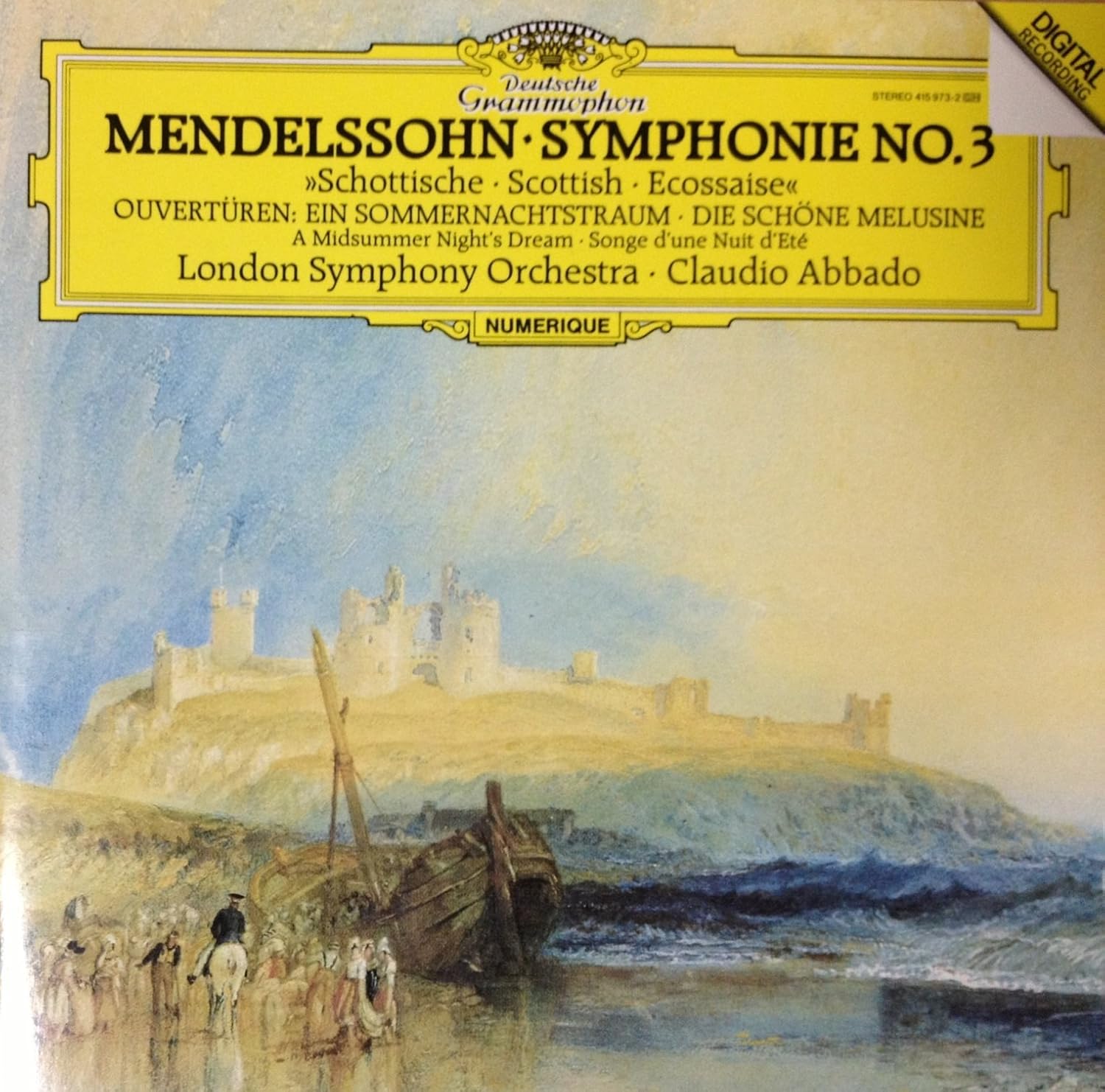 Felix Mendelssohn Le Songe D Une Nuit D été Mendelssohn-Abbado-le Songe d'une Nuit d'Ete: Claudio Abbado, Felix