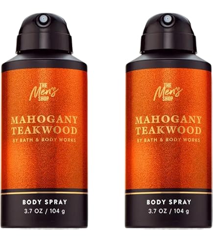 Amazon.com: Mahogany Teakwood Colonia Mist para hombre | 8 Fl Oz