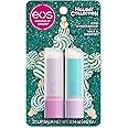 eos Holiday Lip Balm- Iced Gingerbread, Milk & Cookies, Limited-Edition Lip Care, Stocking Stuffers, Holiday Gift Ideas, 0.14 oz, 2-Pack