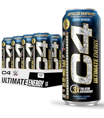 Amazon.com: C4 Ultimate x WWE | 300mg Caffeine Sugar Free Energy