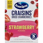 Ocean Spray&reg; Strawberry Flavored Craisins&reg; Dried Cranberries, 5‑Count Single‑Serve 1 oz Snack Packs