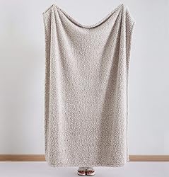 Ultra Soft Cozy Sherpa Throw Blanket, 2 Tones Ombre