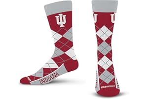 For Bare Feet NCAA Unisex Argyle Remix Dress Sock