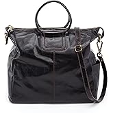HOBO Sheila Large Leather Satchel, Crossbody Bag for Women with Top Handle