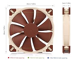 Noctua NF-A20 5V PWM, Premium Quiet Fan with USB