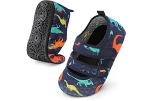 BARERUN Toddler Water Shoes Boys Girls Quick Dry Barefoot Aqua Shoes for Swim Pool Beach Non Slip Breathable Sandals Lightweight Summer House Slippers