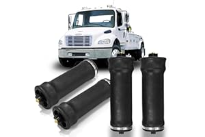 YUANJUFITT 2Pcs Cab Rear Air Spring Bags for Freightliner Cascadia, Columbia, Century M2 FLD Rear Air Suspension Spring Set Replaces Firestone 7215, W023587215, Freightliner 1852651000, 1840977000