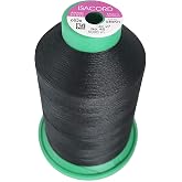 Isacord Embroidery Thread, Black Thread 5000M color 0020