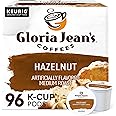 Gloria Jean's Coffees Hazelnut, Single-Serve Keurig K-Cup Pods, Flavored Medium Roast Coffee, 96 Count