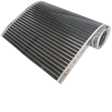 Infrarot Heizfolie 430 W/m² 50 cm 1 m² Innenbereich Außenbereich