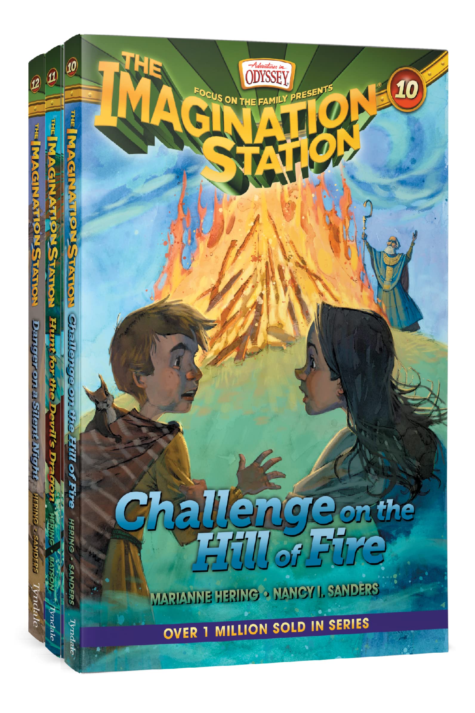 Imagination Station Books 3-Pack: Challenge on the Hill of Fire / Hunt for the Devil's Dragon / Danger on a Silent Night (AIO Imagination Station Books) Imagination Station Books 3-Pack: Challenge on the Hill of Fire / Hunt for the Devil's Dragon / Danger on a Silent Night (AIO Imagination Station Books) Paperback