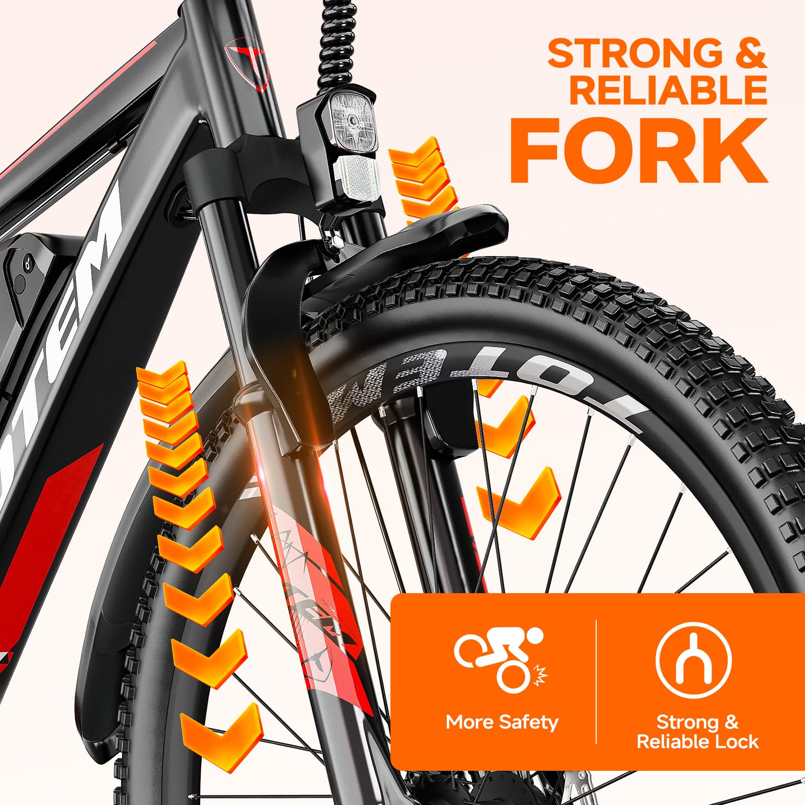 Totem Electric Bike for Adults, 26