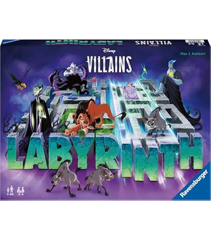Ravensburger Jeu Familial Disney Villainous Pour Enfants Et Adultes 2 A 6 Joueurs Jeu De Societe A Partir De 10 Ans Avec Les Amz