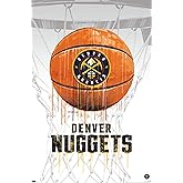 Trends International NBA Denver Nuggets - Drip Basketball 21 Wall Poster, 22.375" x 34", Unframed Version