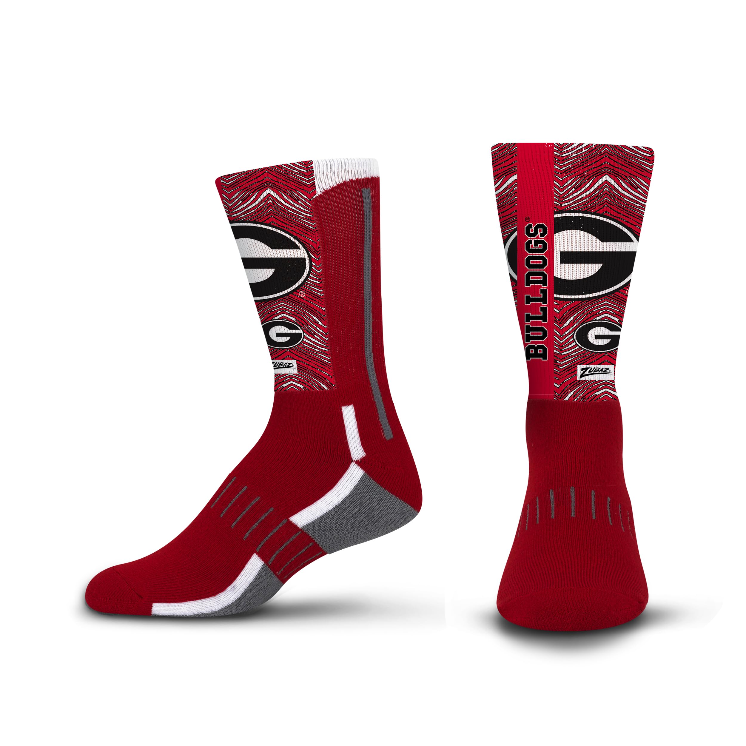 Photo 1 of For Bare Feet NCAA GEORGIA BULLDOGS ZUBAZ DEUCE Team Colors YOUTH