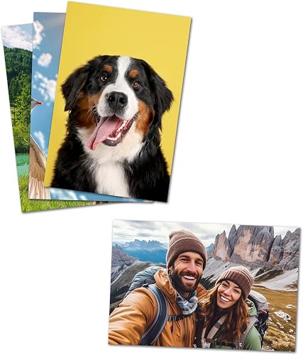 Photo Prints - Glossy - 5x7 - Standard Size - Upload Your Own Photos - Personalized Picture Prints - Custom Printed Photos for Home Decor - Made in the USA - Custom Prints for Picture Frames and Wall Art