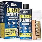 Shoe Cleaner Kit for Sneakers – 10.6oz Premium Shoe Cleaning Set with Brushes & Microfiber Towel, Sneaker Cleaner for White S