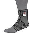 Swede-O Easy Lok Ankle Brace, Black - XLarge