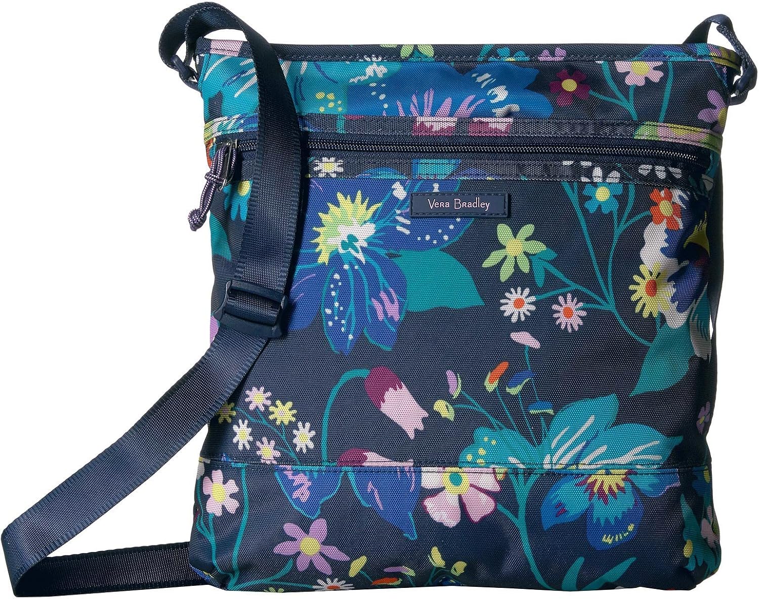 Vera Bradley Lighten Up Slim Crossbody Firefly Garden One Size
