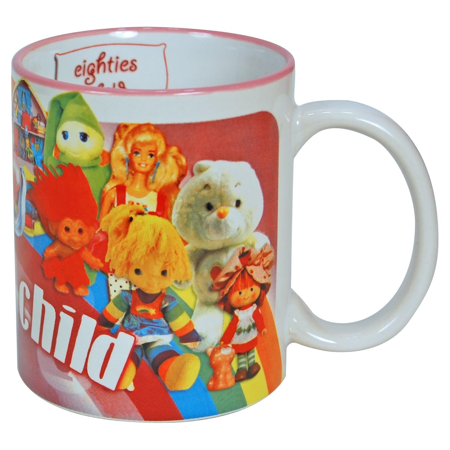 Los años 80 Niño en caja de regalo taza 80s Trollz Sylvanian ...