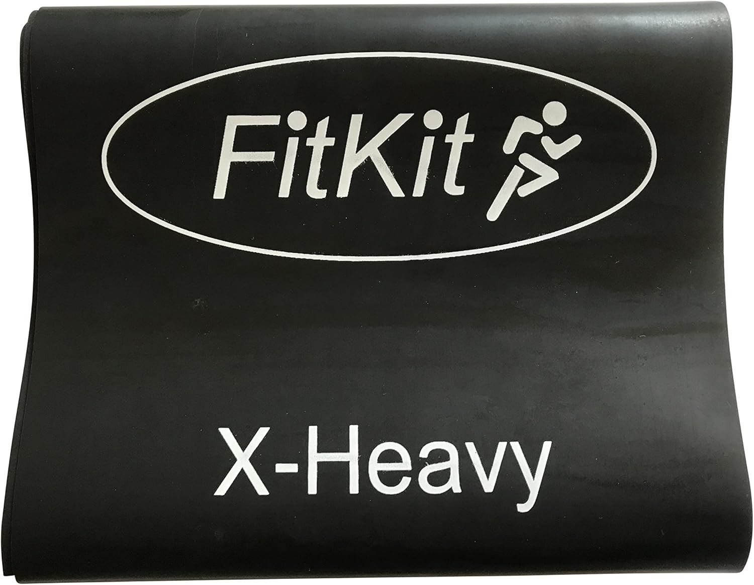 FitKit Resistance Exercise Band, 2M X-Heavy, Pilates, Yoga, Rehab, Stretching, Strength Training, 4. 2M Black, X-Heavy x1 - Image 4