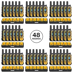 DEWALT FRS Walkie Talkies Long Range 2 Way Radio, 1