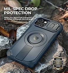 Dexnor for iPhone 13/iPhone 14 Case with Slide