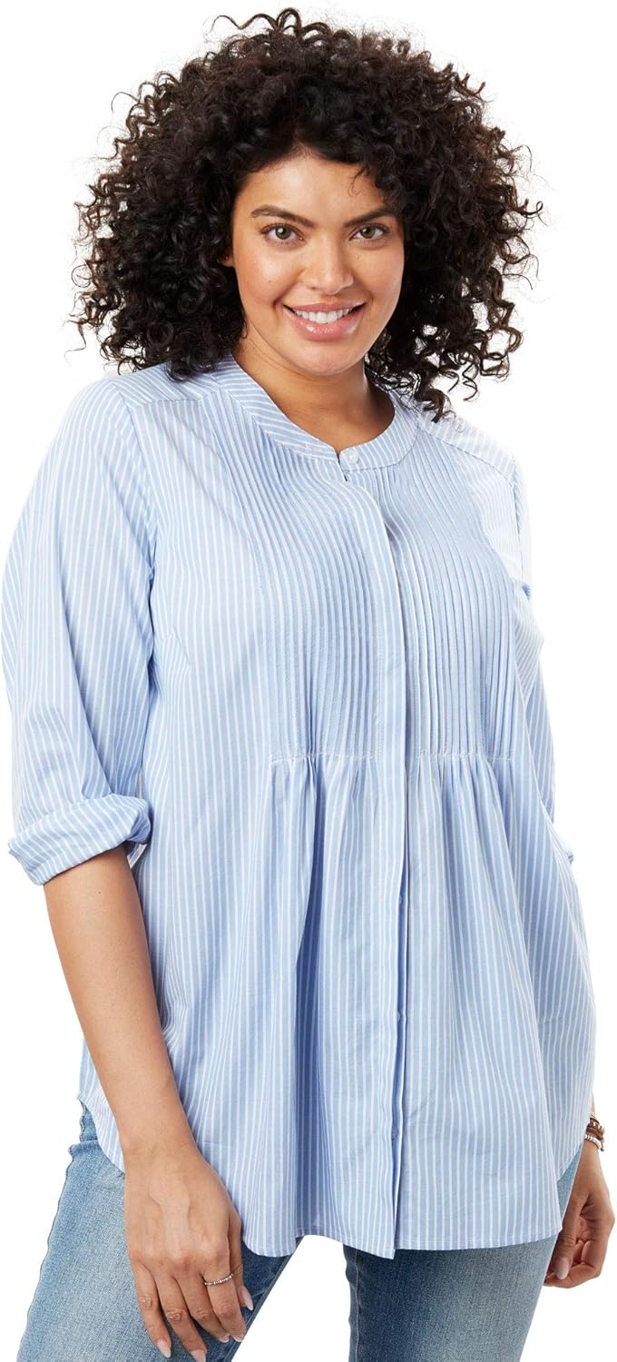 gauze blouses plus size