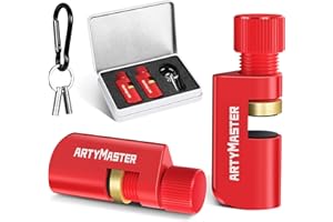 ArtyMaster Stair Gauges Set with Rubber Pad, Stair Gauges for Framing Square and Speed Square, Framing Jig Circular Saw, Atta