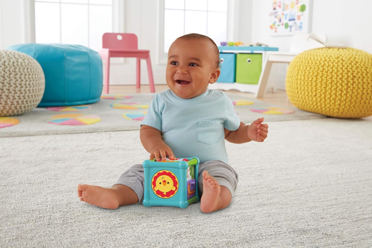 fisher price animal activity cube