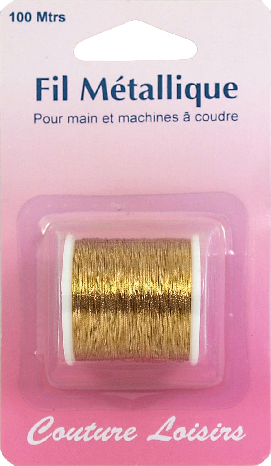Bobine De Fil Métallique Or - 0.3mm X 25m - Piovacarri ART-067016