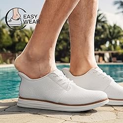 Bruno Marc Men's Hands Free Slip On Casual Dress