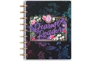 THE HAPPY PLANNER Happy Planner Disc-Bound 12-Month Planner, January 2024–December 2024 Daily, Weekly, and Monthly Planner, Classic Size, Vertical Layout, Metal-Disc-Bound Pages, House of Bridgerton, 7 by 9 3/4 Inches