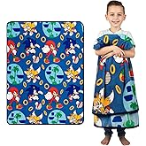 Franco Kids Bedding Super Soft Plush Throw Blanket, 46 in x 60 in, Sonic The Hedgehog, Anime