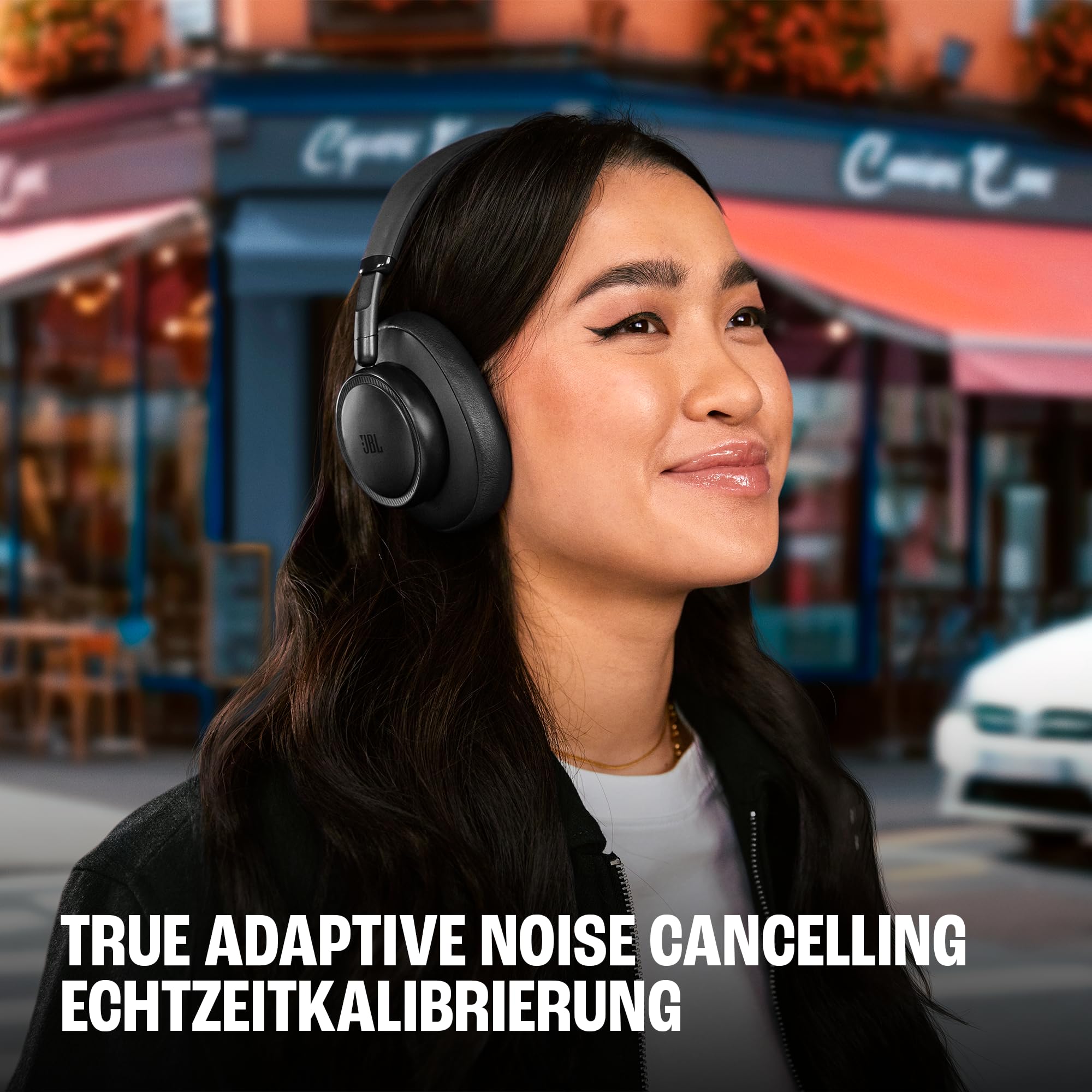 JBL Live 780NC Kabellose Over‑Ear‑Kopfhörer mit Adaptivem Noise Cancelling, Spatial Sound, Sprachsteuerung und JBL Pure Bass, Grün 2