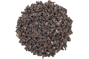 Oriarm 100g / 3.53oz Taiwan Gaba Oolong Tea Loose Leaf - Taiwanese High Mountain Oolong Black Tea Leaves - Alishan Wulong Tea - Naturally Processed