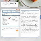 Legend Planner Legend Recipe Book Blank Family Cookbook Hardcover A5 Periwinkle view 3
